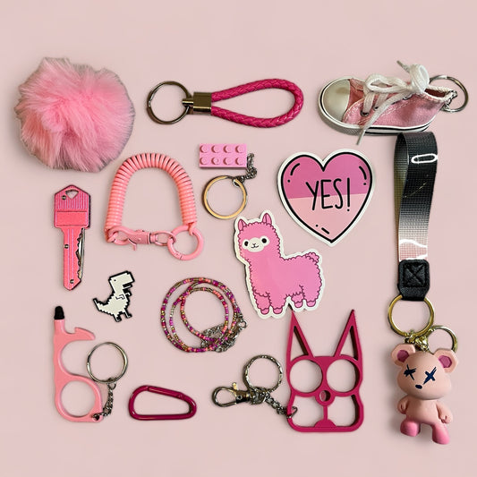 PINK Keychain Pack